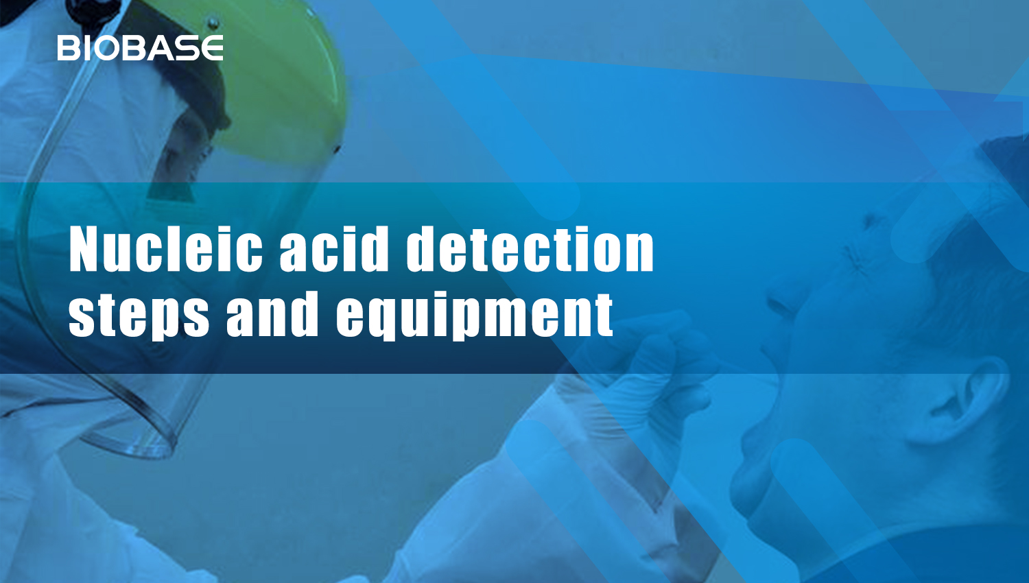 Nucleic acid detection steps and equipment