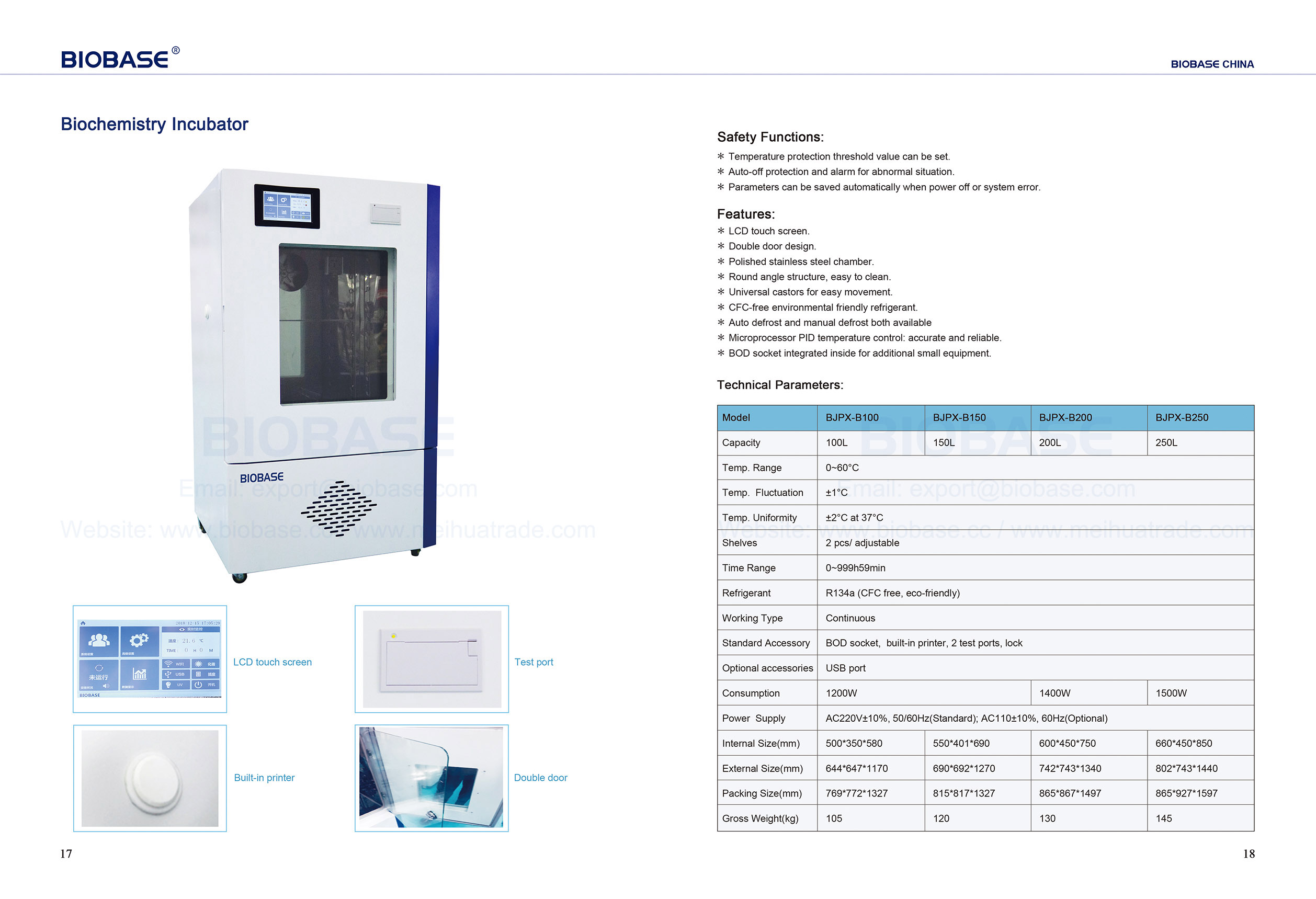 Biochemistry Incubator(BJPX-B) - Buy BIOBASE